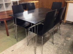 Matbord + 5st stolar